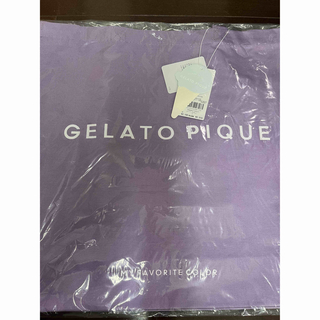 ジェラートピケ(gelato pique)のお値下げ不可　新品　ジェラートピケ  ホビートート　トートバッグ　パープル(トートバッグ)