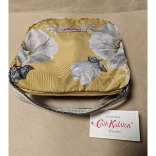 キャスキッドソン(Cath Kidston)のキャスキッドソン　イエロー　フラワー　ポケッタブル　ショルダー　バッグ(ショルダーバッグ)