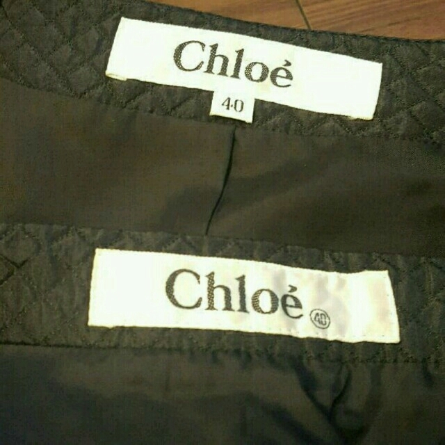 Chloe(クロエ)のChloe　スカートのセットアップ　ｸﾛｴ レディースのフォーマル/ドレス(スーツ)の商品写真