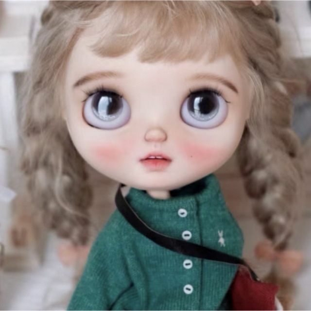 カスタムブライス 人形 幼い かわいい 海外作家様 ナチュラル 優しい
