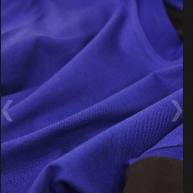 ENFOLD - 【新品未使用】machattリバーバイカラーTシャツ(ブルー