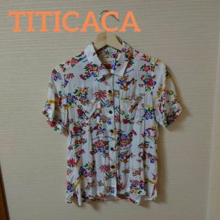 チチカカ(titicaca)の新品未使用 TITICACA チチカカ オープンシャツ エスニック 開襟シャツ(シャツ/ブラウス(半袖/袖なし))