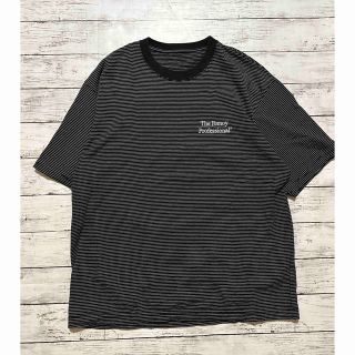 ワンエルディーケーセレクト(1LDK SELECT)の【美品】ennoy ボーダーTee BK L(Tシャツ/カットソー(半袖/袖なし))