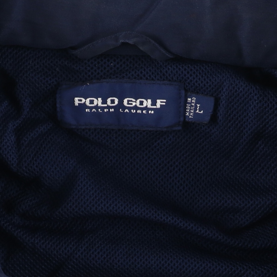 Ralph Lauren(ラルフローレン)の古着 ラルフローレン Ralph Lauren POLO GOLF ポロゴルフ ウインドブレーカー メンズL /eaa335921 メンズのジャケット/アウター(ナイロンジャケット)の商品写真