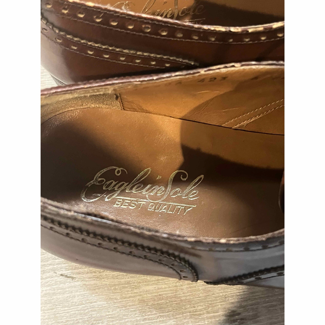 Salvatore Ferragamo(サルヴァトーレフェラガモ)のsalvatore ferragamo ウイングチップ  メダリオン　内羽 レディースの靴/シューズ(ローファー/革靴)の商品写真