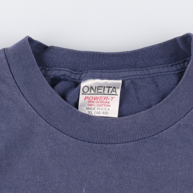 80年代 オニータ ONEITA プリントTシャツ USA製 メンズXL ヴィンテージ /eaa335273