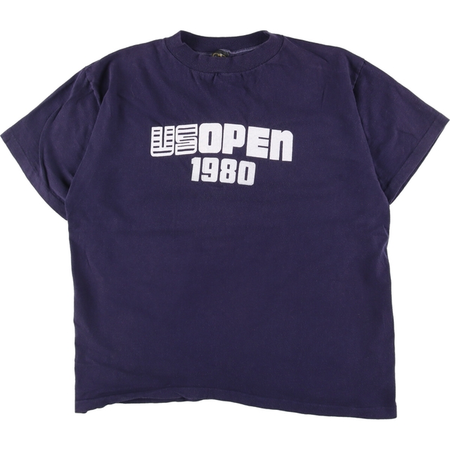 70~80年代 アンビル anvil プリントTシャツ USA製 メンズL ヴィンテージ /eaa335276