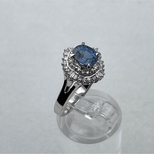 pt900 サファイア1.44ct ダイヤ0.37ct リング レディースのアクセサリー(リング(指輪))の商品写真