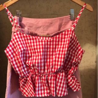 ロキエ(Lochie)のgingham camisole❤︎(キャミソール)