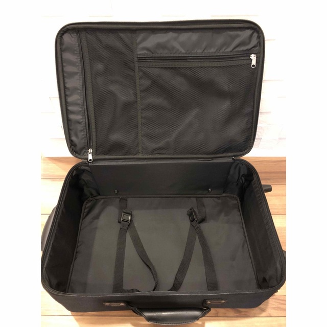 MUJI (無印良品) - 無印良品 ソフトキャリーケース 黒【中古】の MUJI (無印良品) - 無印良品 ソフトキャリーケース 黒【中古】の