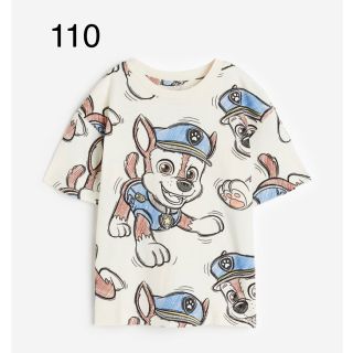 エイチアンドエム(H&M)の《最新作》新品未開封　パウパトロール　Tシャツ　110/115(Tシャツ/カットソー)