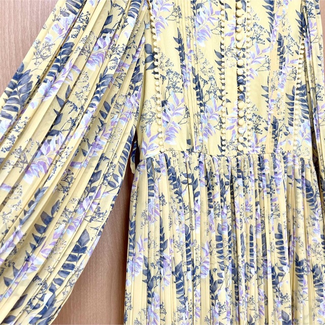 エステラケー　estella.k　Jane Belted Dress　フラワー レディースのワンピース(ロングワンピース/マキシワンピース)の商品写真