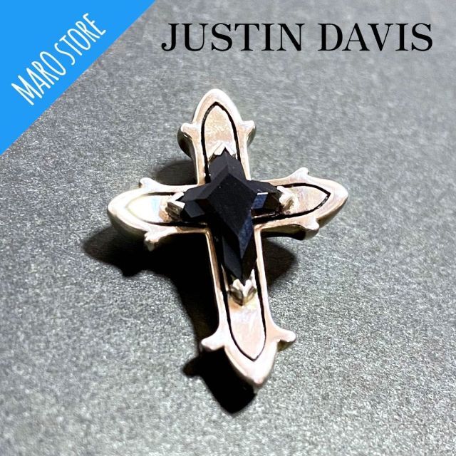 JUSTIN DAVIS クロス ネックレス ペンダント トップ 925