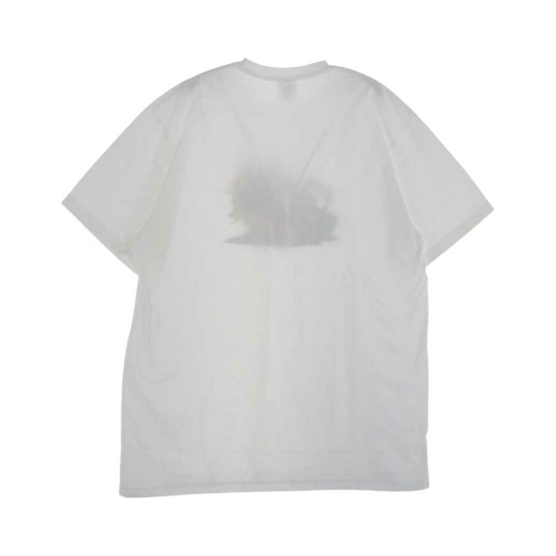 Supreme シュプリーム Ｔシャツ 21AW Crash Tee クラッシュプリント 半袖 Tシャツ ホワイト系 M【新古品】【未使用】【中古】