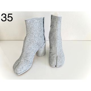 マルタンマルジェラ(Maison Martin Margiela)の値下げ　Maison Margiela グリッター　足袋ブーツ　35 新品　(ブーツ)