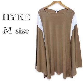 ハイク(HYKE)のハイク　ポンチョスウェット　M マント　ドルマンスリーブ　マント(トレーナー/スウェット)