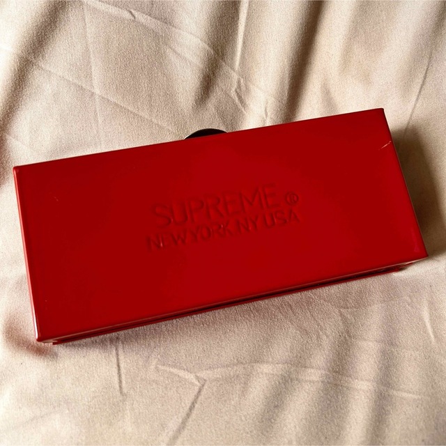 Supreme Large Metal Storage Boxボックスロゴ カン