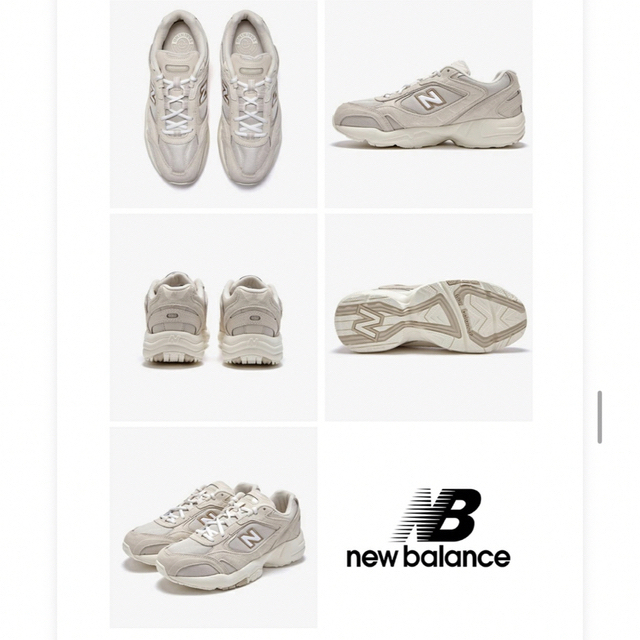 New Balance(ニューバランス)の ニューバランス452 NEW BALANCE WX452RM ベージュ　完売品 レディースの靴/シューズ(スニーカー)の商品写真