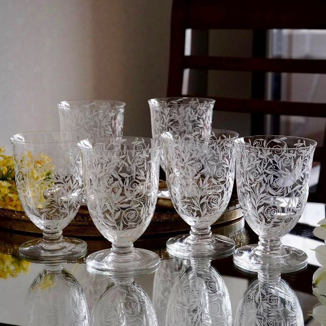 Baccarat - オールドバカラBaccaratリヴィエラ☆ウォーター水用ワイン