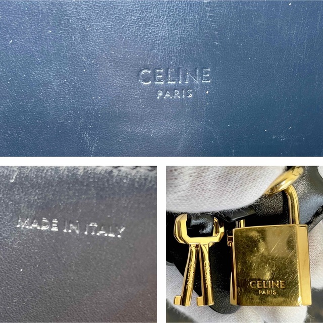 CELINE セリーヌ トリオンフ バーティカルカバ ラージ ハンドバッグ