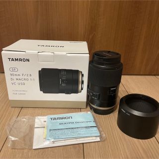 タムロン(TAMRON)のTAMRON SP 90mm F2.8 DI MACRO VC USD(レンズ(単焦点))