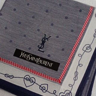 イヴサンローラン(Yves Saint Laurent)の値下げ📌イヴサンローラン☆大判ハンカチ💗(ハンカチ)