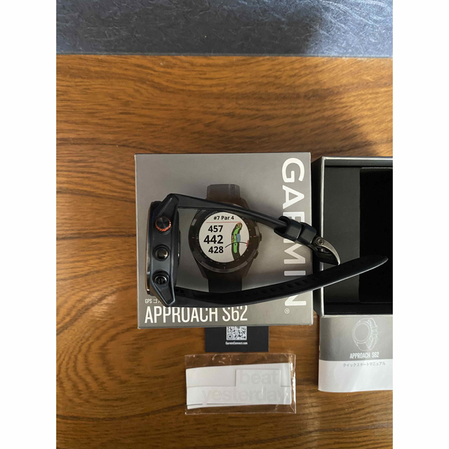 【美品】 GARMIN アプローチ S62 ブラック 付属品一式