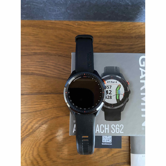 【美品】 GARMIN アプローチ S62 ブラック 付属品一式