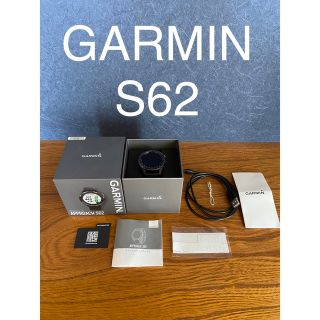 【美品】 GARMIN アプローチ S62 ブラック 付属品一式