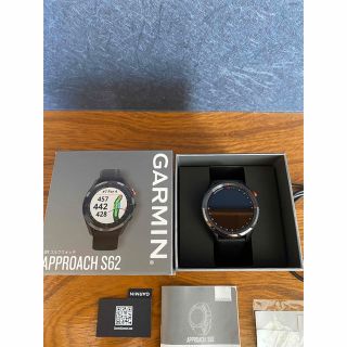 【美品】 GARMIN アプローチ S62 ブラック 付属品一式