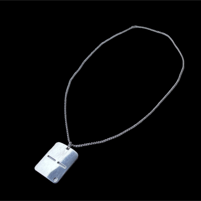 Maison Martin Margiela(マルタンマルジェラ)のDeadstock "ID tag" FF.AA(Italy military) メンズのアクセサリー(ネックレス)の商品写真