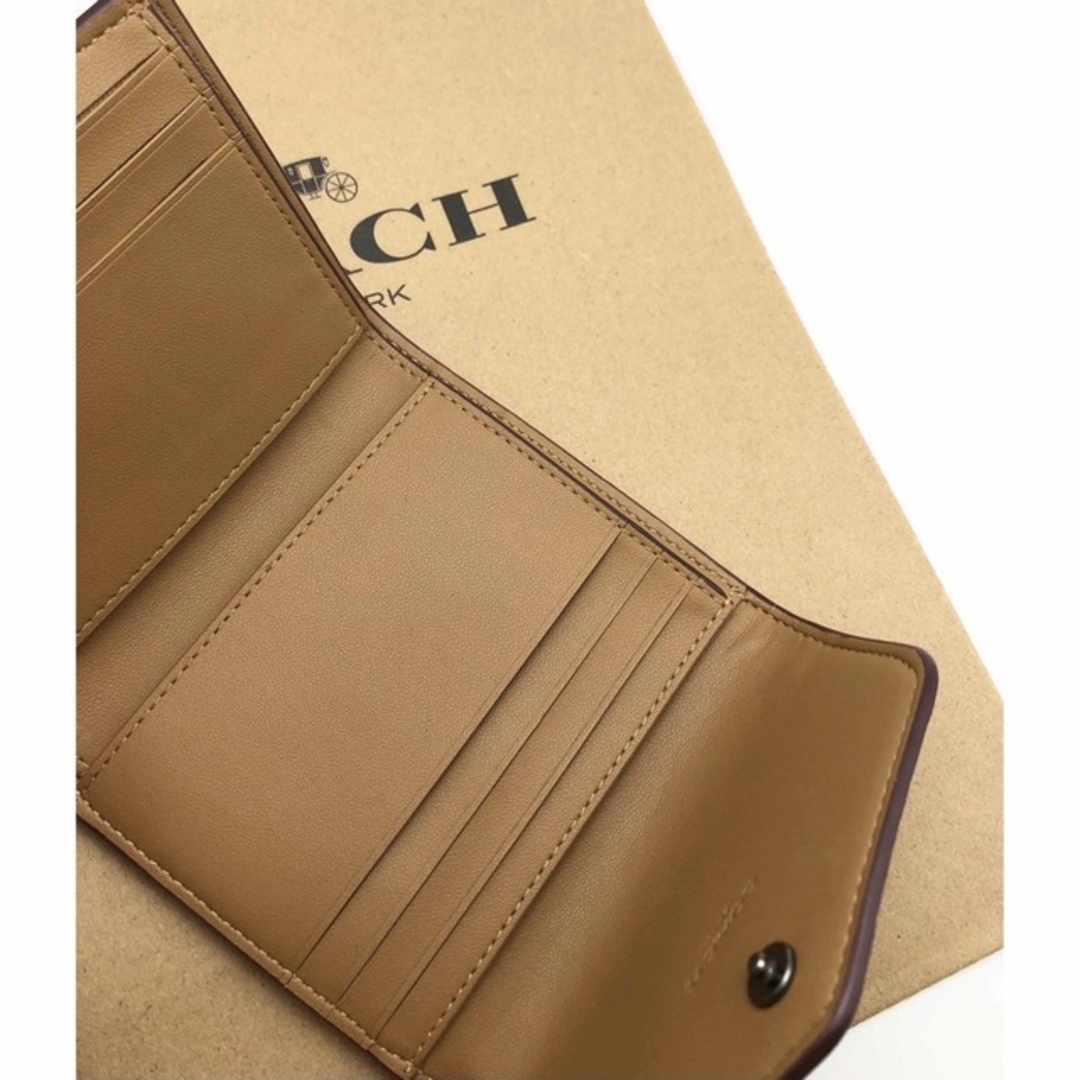 COACH(コーチ)の【COACH☆新品】ウィン スモール ウォレット カラーブロック！レザー！ レディースのファッション小物(財布)の商品写真