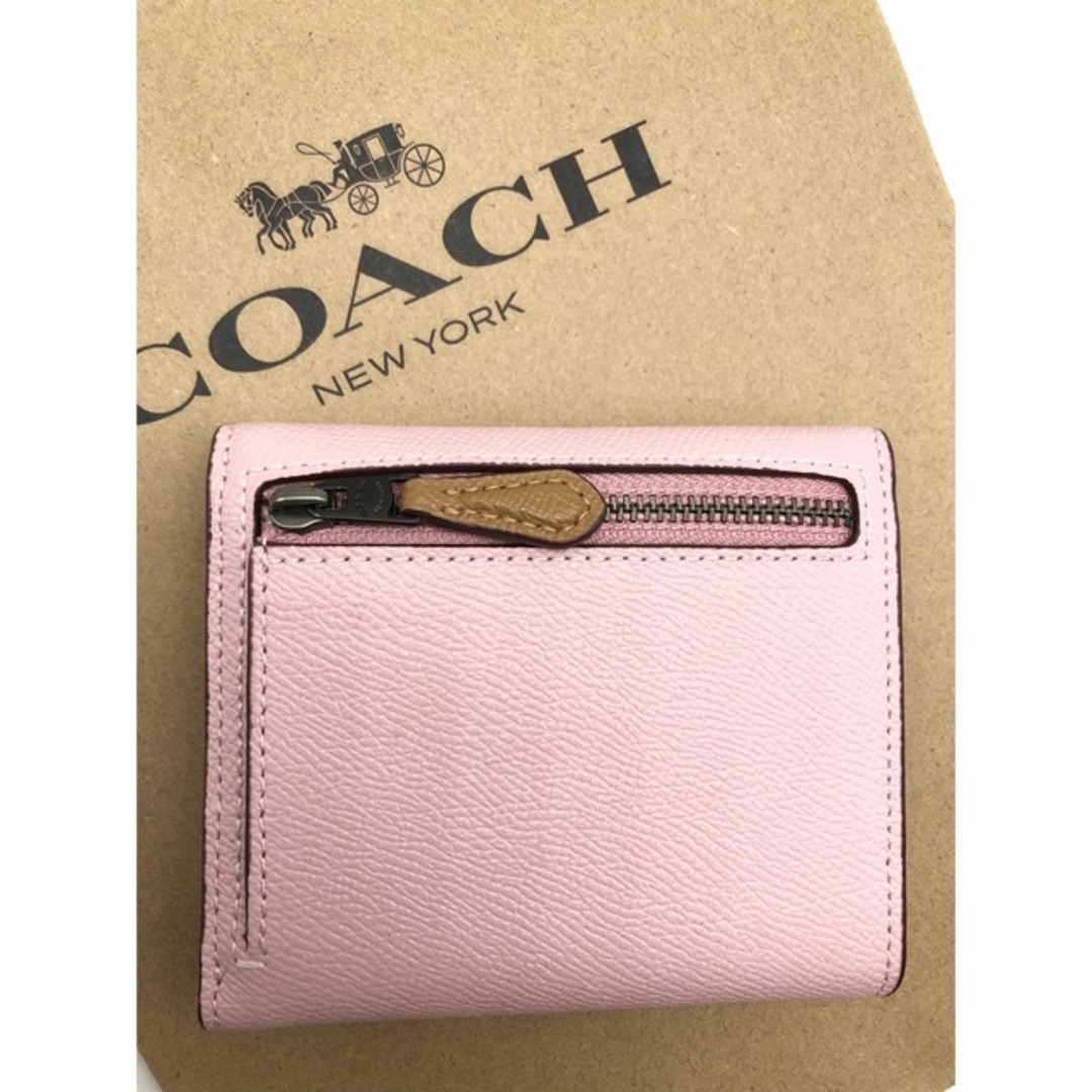 COACH(コーチ)の【COACH☆新品】ウィン スモール ウォレット カラーブロック！レザー！ レディースのファッション小物(財布)の商品写真