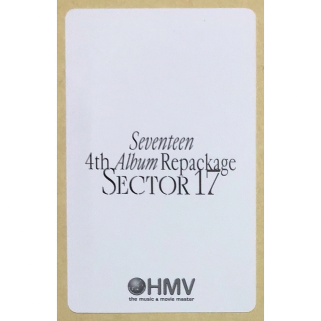 SEVENTEEN ジョシュア JOSHUA SECTOR17 HMV トレカ