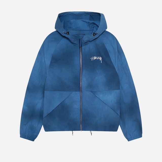 Stussy WAVE DYE BEACH SHELL (BLUE)