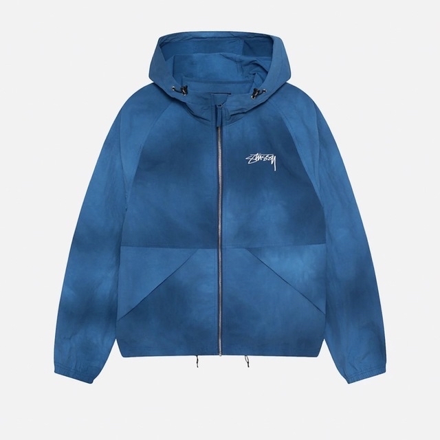 Stussy WAVE DYE BEACH SHELL (BLUE) 2