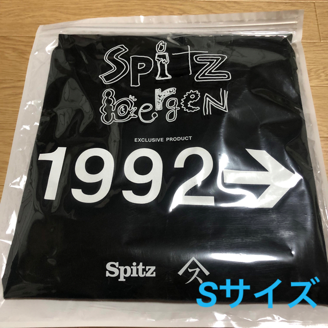 スピッツ　1992→ BIG LONG SLEEVE T-shirt(ブラック)
