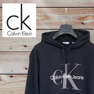 Calvin Klein Jeans モノロゴレギュラーフーディー