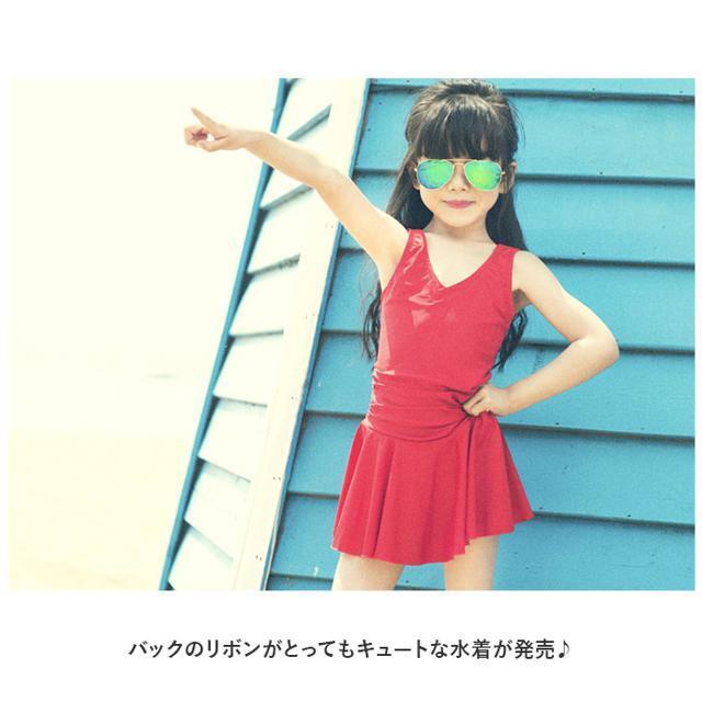 【並行輸入】キッズ 水着 pk6813 キッズ/ベビー/マタニティのキッズ服女の子用(90cm~)(水着)の商品写真