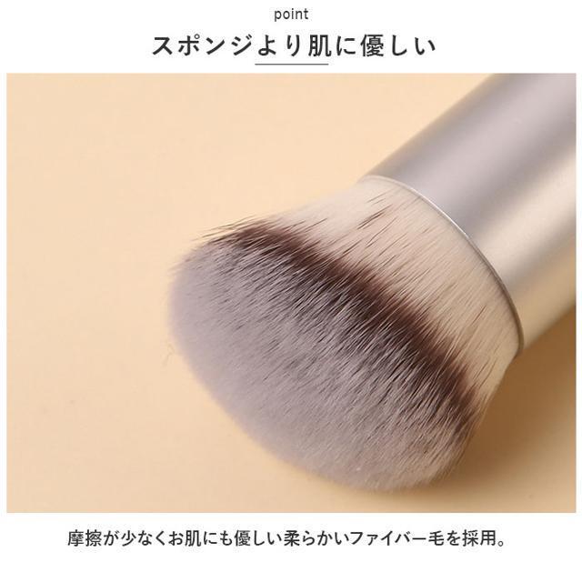 【並行輸入】メイクブラシ2本入り yknslf170270s2 コスメ/美容のメイク道具/ケアグッズ(ブラシ・チップ)の商品写真