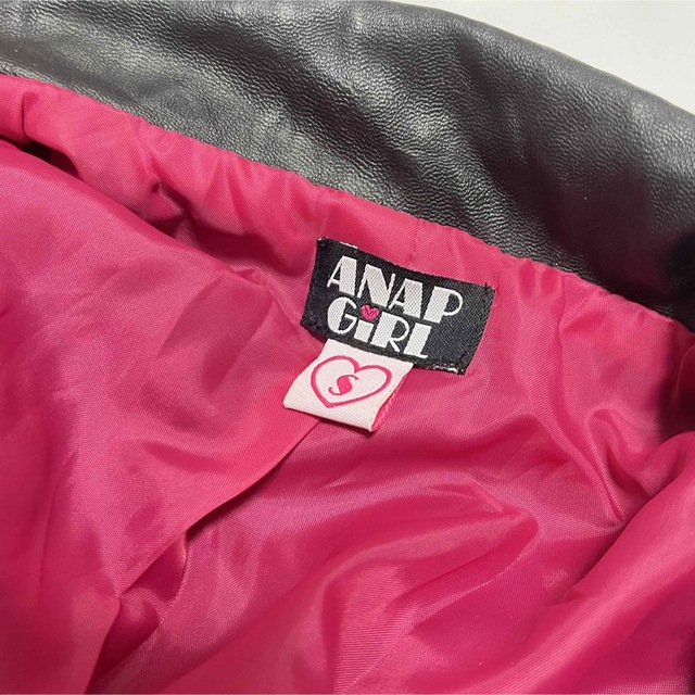 ANAP GiRL(アナップガール)のANAP GIRL  レザーベスト メンズのトップス(ベスト)の商品写真