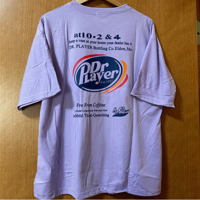 ビッグシルエット tシャツ 紫 XL 大きめ トップス オーバーサイズ メンズ レディースのトップス(Tシャツ(半袖/袖なし))の商品写真