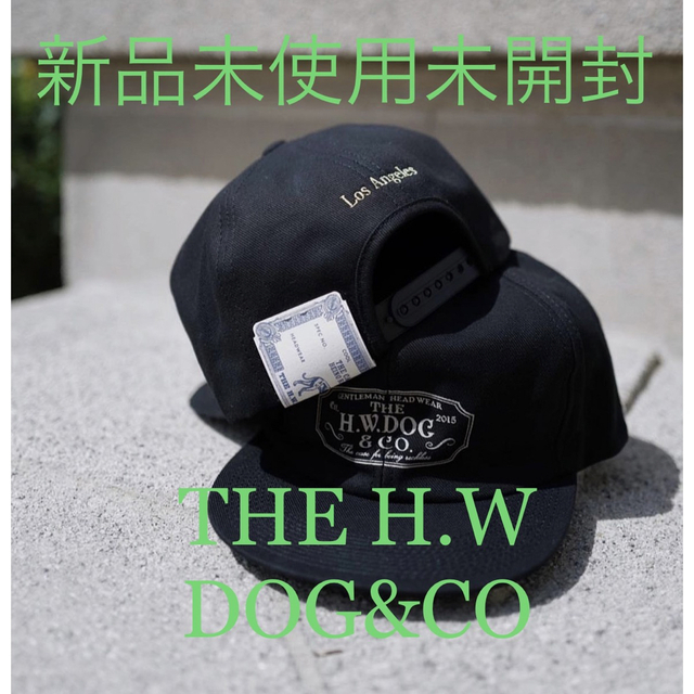 BLACK状態THE H.W DOG&CO LA TRUCKER CAP Los Angels