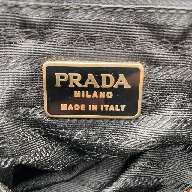 PRADA(プラダ)の【美品】プラダ　ナイロン　ロゴプレート　チェーンショルダーバッグ レディースのバッグ(ショルダーバッグ)の商品写真