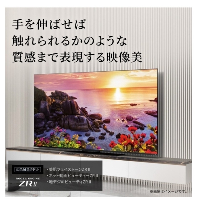 REGZA65Z770L量子ドット4K液晶テレビ 美品65型タイムシフト機能搭載