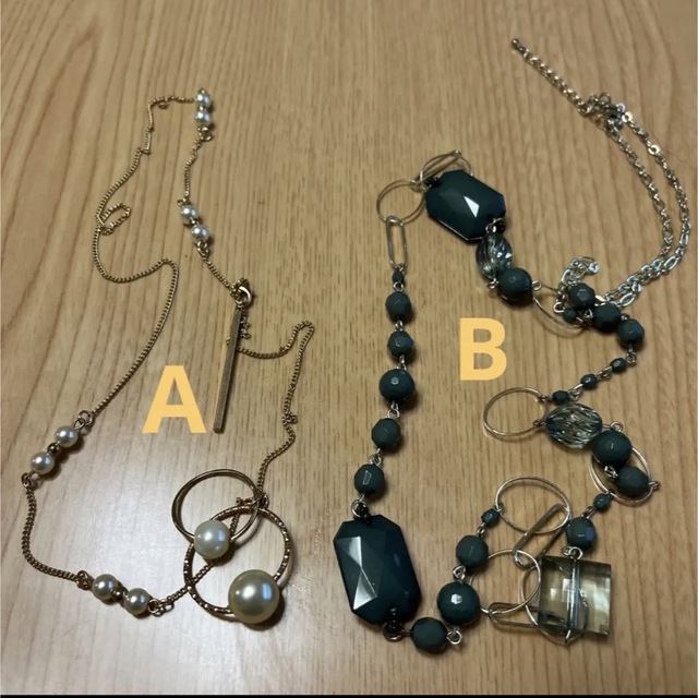 ネックレス2点set  レディースのアクセサリー(ネックレス)の商品写真