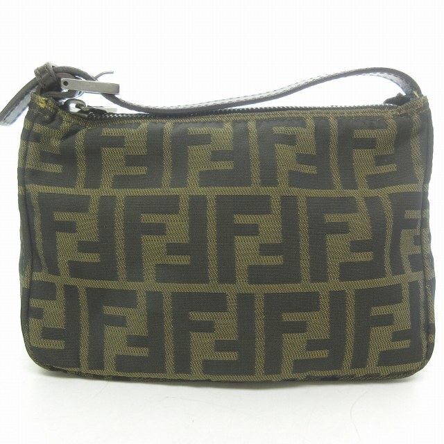 フェンディ FENDI ズッカ柄 ミニバッグ ハンドバッグ ポーチ 総柄 フェンディ FENDI ズッカ柄 ミニバッグ ハンドバッグ ポーチ 総柄