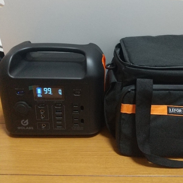 ポータブル電源 リン酸鉄リチウム電池 GOLABS 蓄電池 キャンプ 防災
