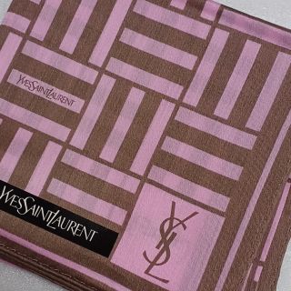 イヴサンローラン(Yves Saint Laurent)の値下げ📌イヴサンローラン☆大判ハンカチ(ハンカチ)