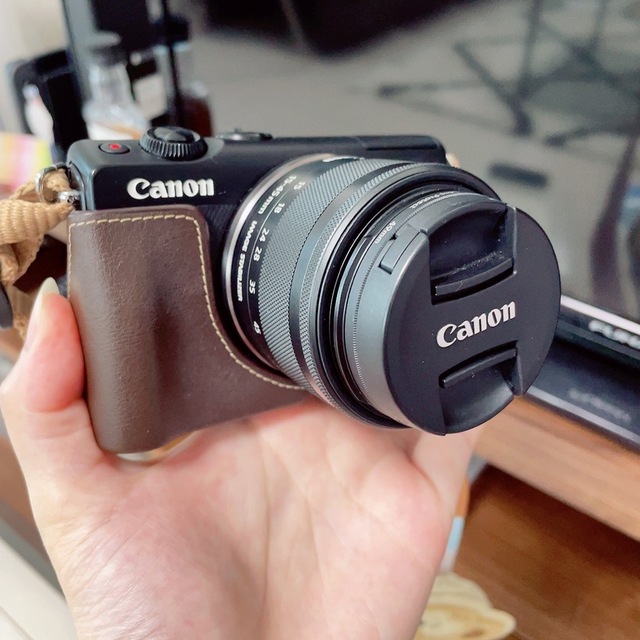 Canon - Canon EOS M100 EF-M15-45 IS STMレンズキットBKの通販 by ayanuko8's shop|キヤノン ならラクマ